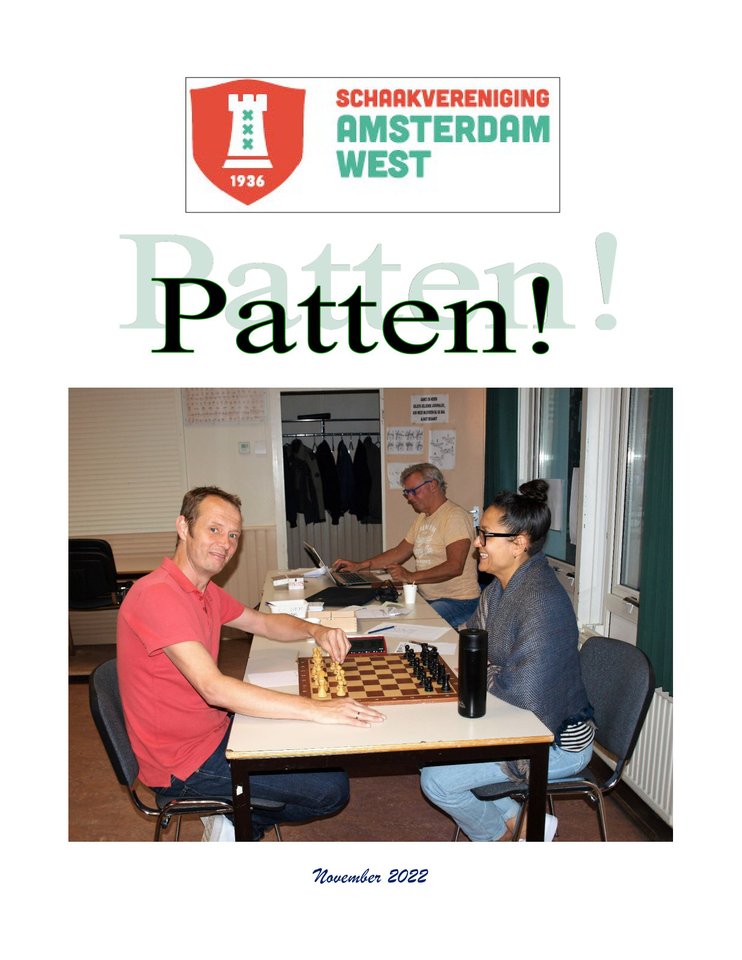 Voorkant van Patten november 2022