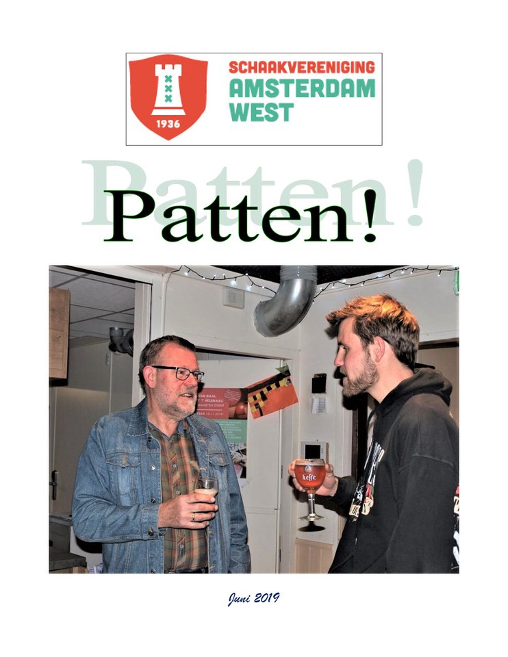 Voorkant van Patten juni 2019