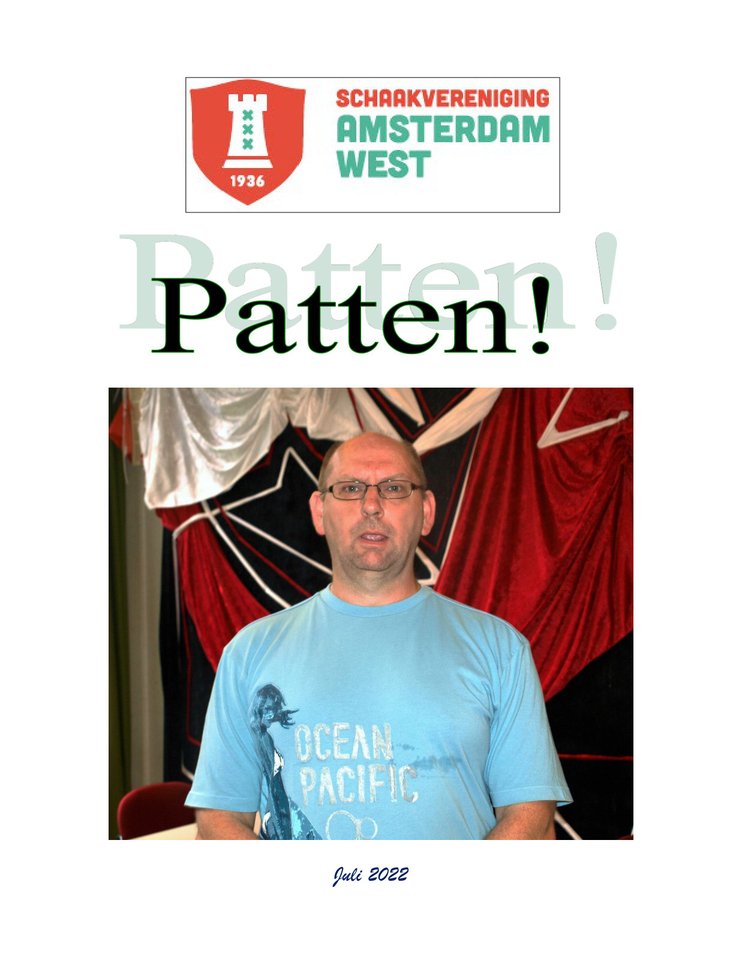 Voorkant van Patten juli 2022