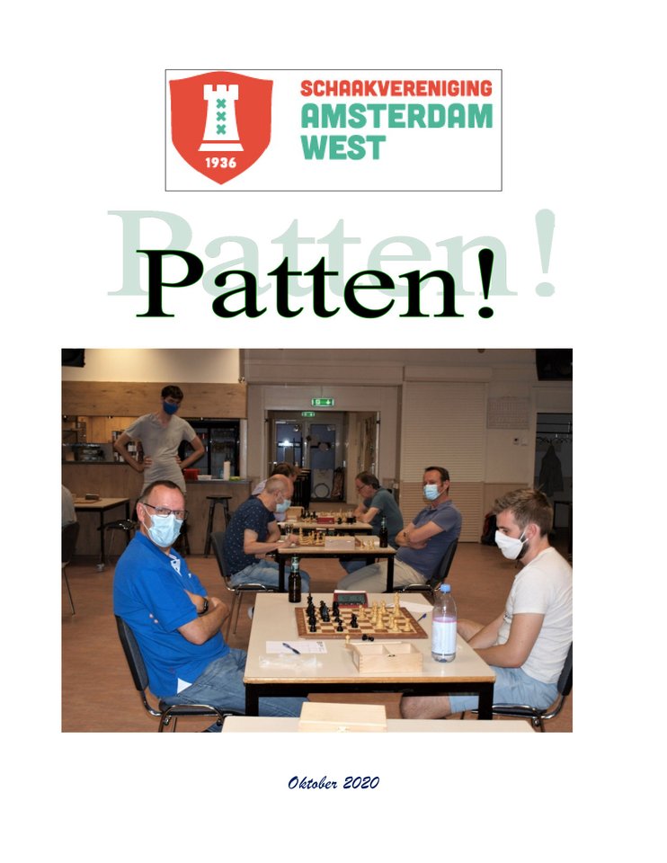 Voorkant van Patten oktober 2020