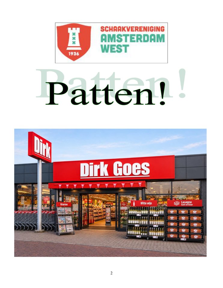 Voorkant van Eindelijk een nieuw nummer!